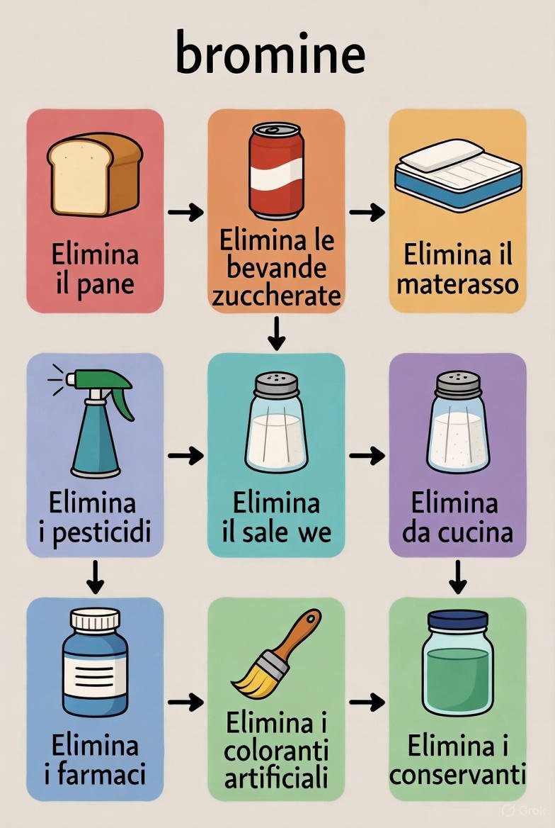 7 Passi per Eliminare il Bromo dalla Tua Vita