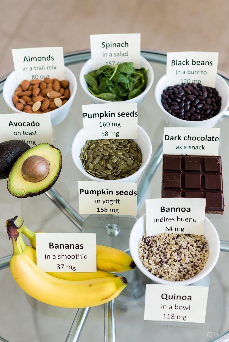 7 alimenti top per magnesio