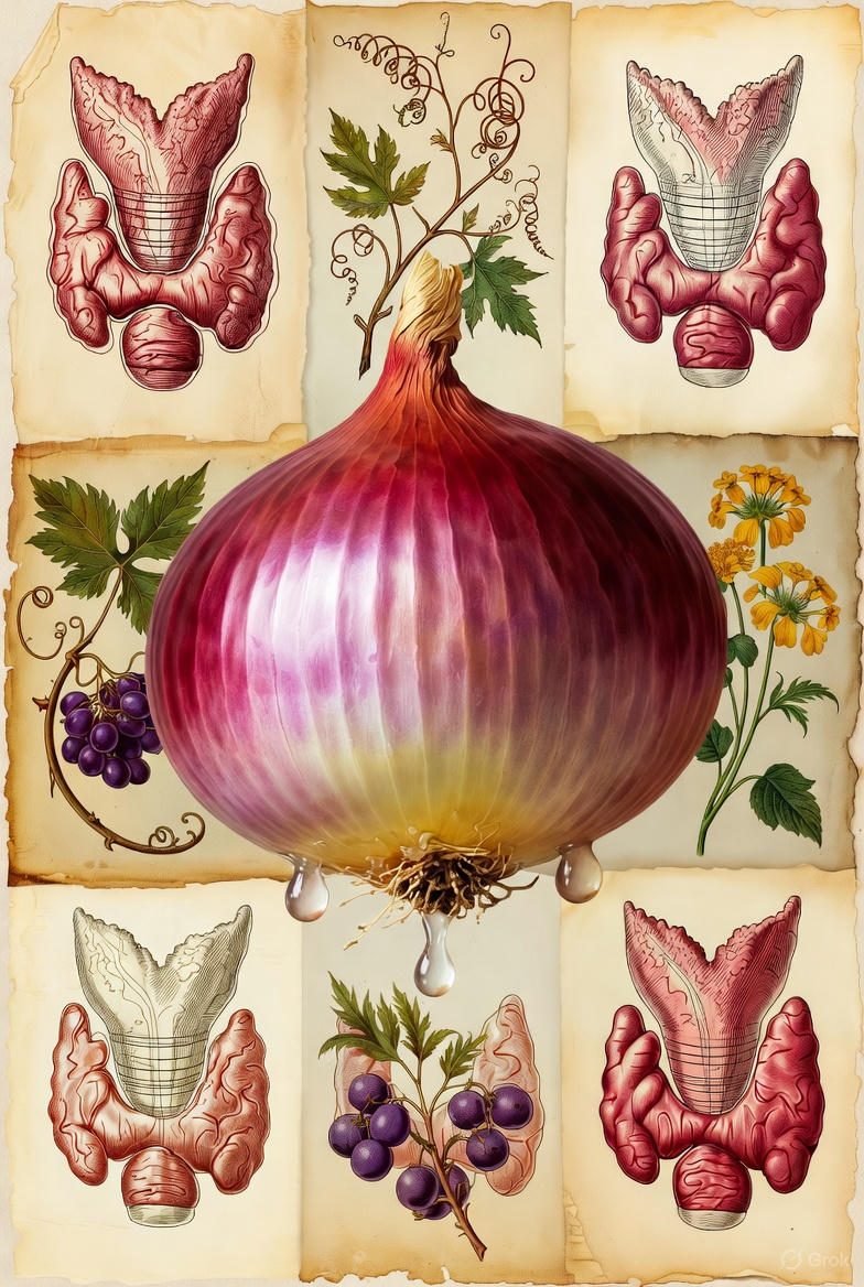 Cipolla rossa e tiroide